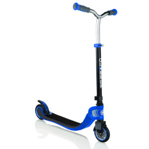 Monopattino globber primo foldable lights & flow 125  - 3 ruote navy blue- per bambini 3-7 anni - GLOBBER