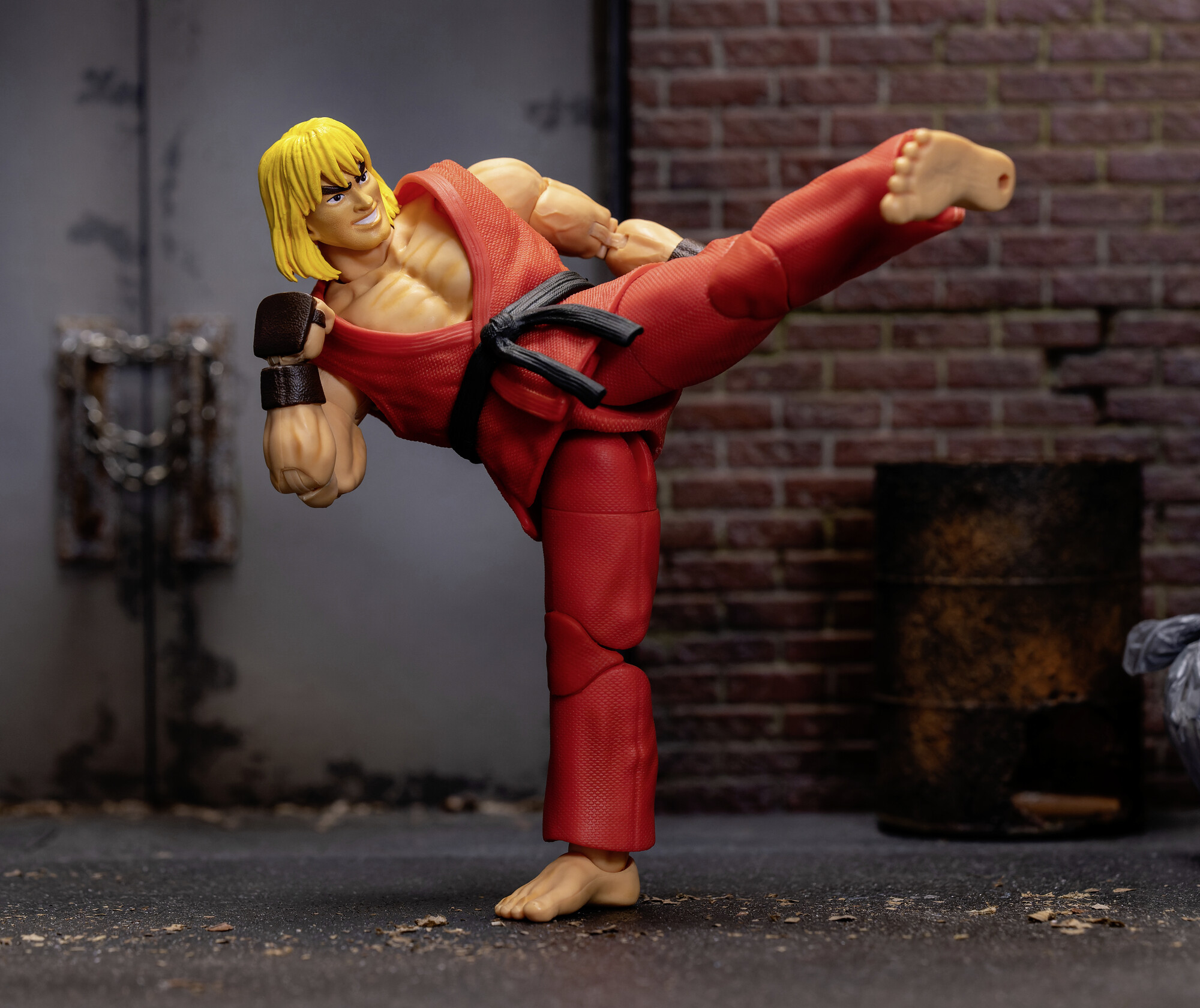 Jada toys street fighter figura ken da 15 centimetri - 