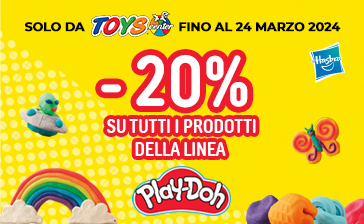 -20% su tutta la linea Play-doh
