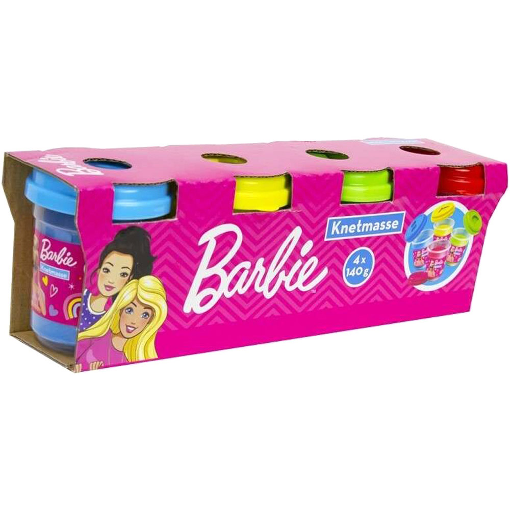 Barbie pasta da modellare 4 vasetti 140gr - PLAY-DOH