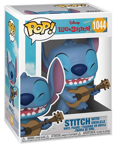 Funko pop lilo & stitch stitch w/ukelele 1044 - FUNKO POP!, Disney Stitch