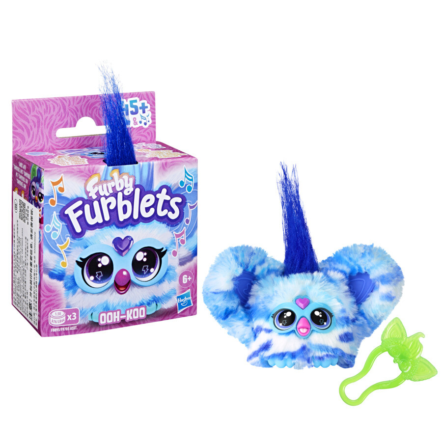 Furby furblets ooh-koo - peluche interattivo con suoni - adatto per bambini dai 5 anni in su - FURBY