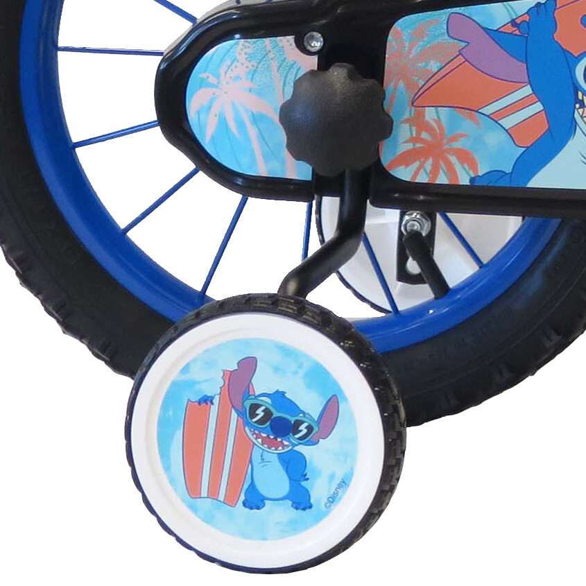 Bicicletta per bambini 16 pollici disney stitch di colore blu - Disney Stitch