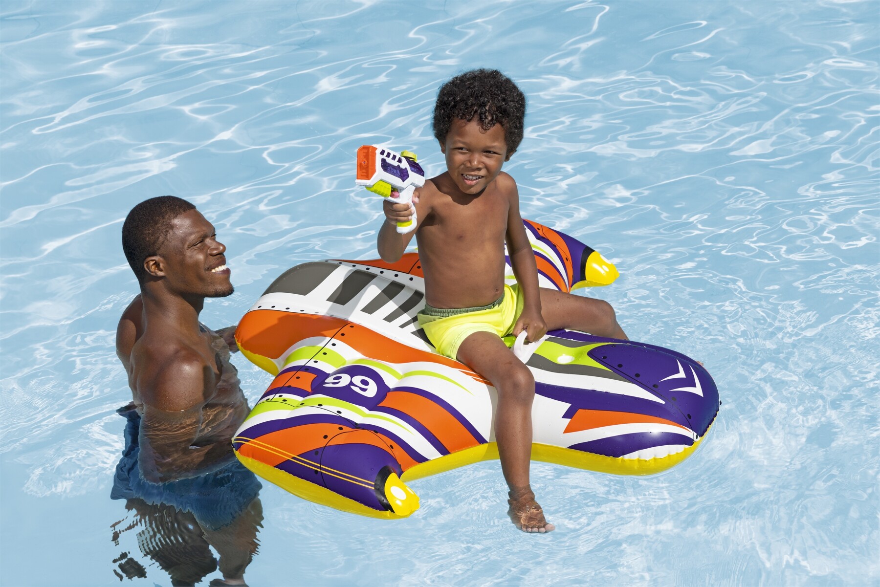 Cavalcabile da piscina per bambini bestway® splash shuttle™ , 3 anni+ - Bestway