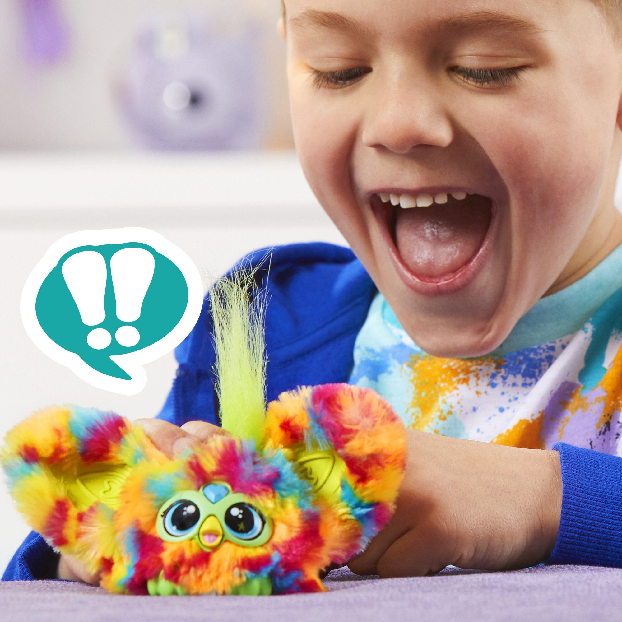 Furby furblets pix elle - peluche interattivo con suoni - adatto per bambini dai 5 anni in su - FURBY