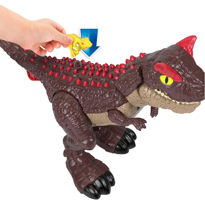 Fisher-price imaginext jurassic world carnotauro con mini dinosauro - hml42 - FISHER-PRICE, IMAGINEXT, Jurassic World