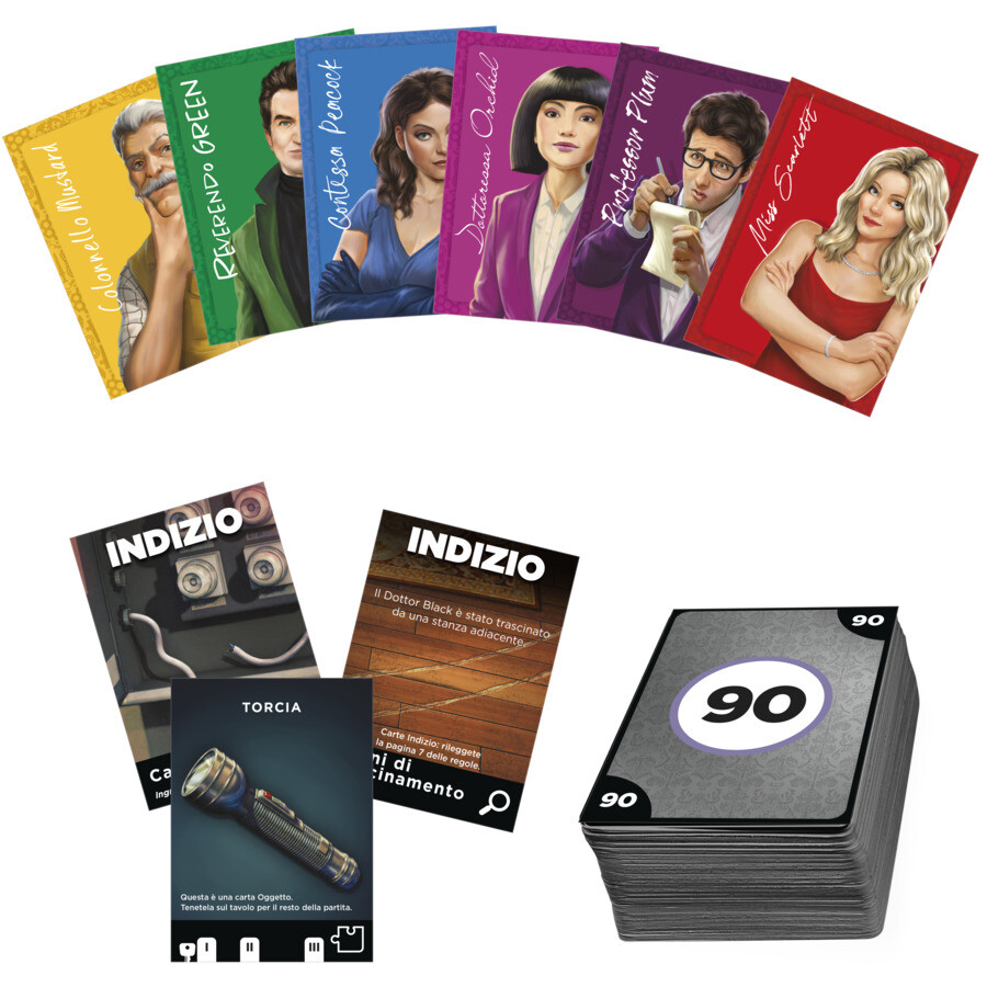 Cluedo escape - il tradimento a villa tudor refresh, un gioco di misteri ed enigmi in versione escape game, un gioco da tavolo cooperativo per famiglie, dai 10 anni in su, da 1 a 6 giocatori - HASBRO GAMING