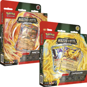 Pokémon mazzo lotte deluxe ninetales-ex e zapdos-ex - POKEMON