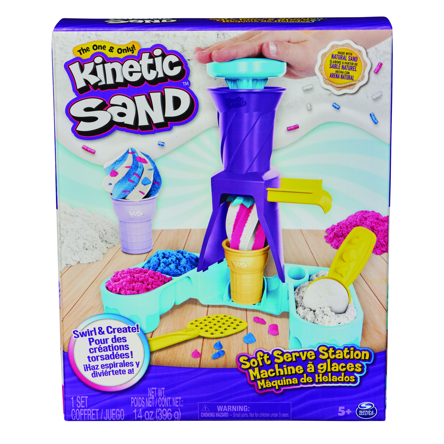 Kinetic sand playset gelateria colorata - KINETIC SAND