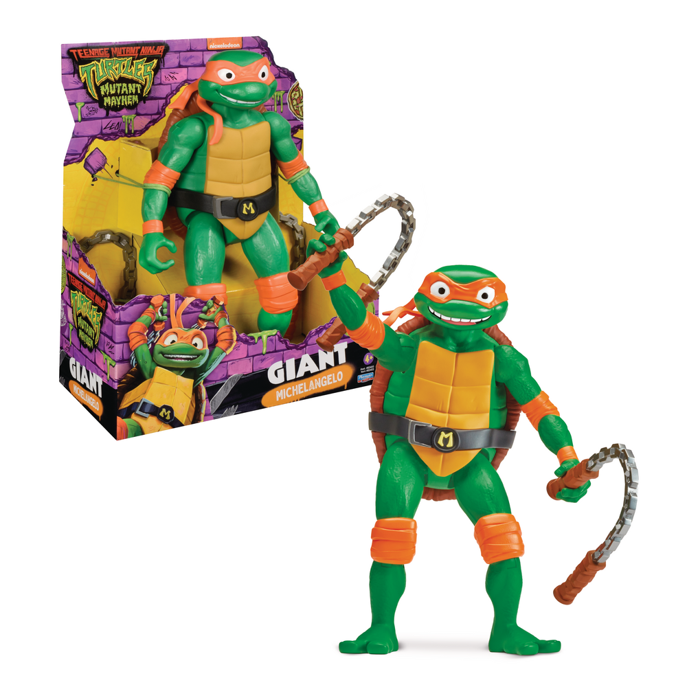 Giochi preziosi - tartarughe ninja - personaggio gigante - michelangelo - Turtles