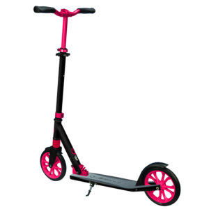 Monopattino globber nl 205 - ripiegabile nero e rosso - adatto per bambini 7 - 12 anni - GLOBBER