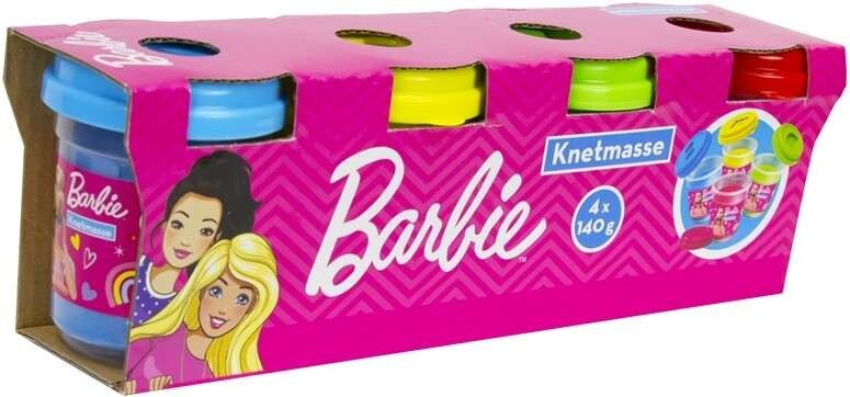 Barbie pasta da modellare 4 vasetti 140gr - PLAY-DOH, Barbie