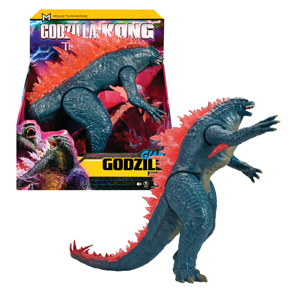 Godzilla x kong - godzilla gigante 30cm - giochi preziosi - GIOCHI PREZIOSI, Godzilla