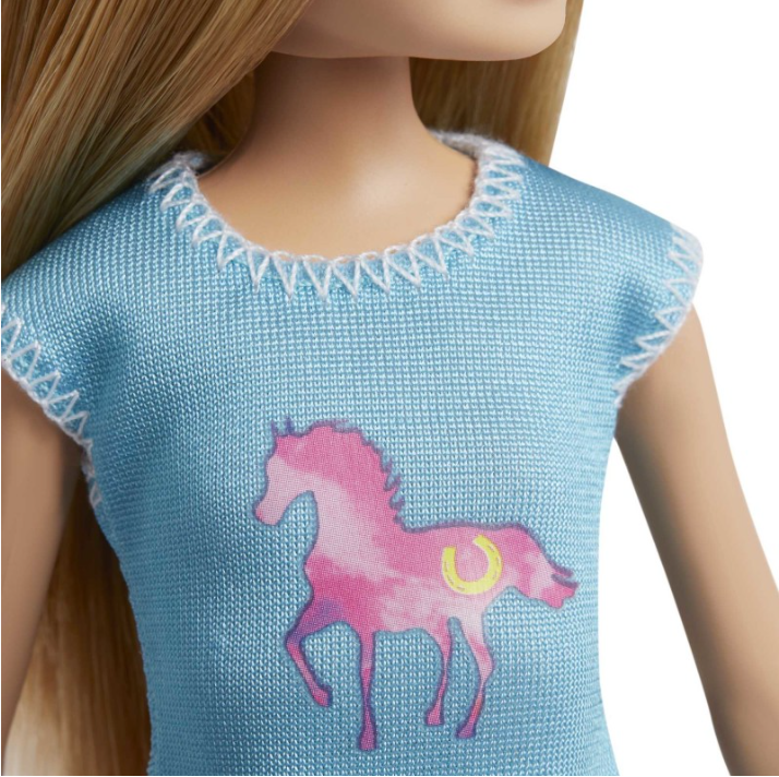 Barbie e stacie sorelle a cavallo - playset con cavallo, 3+ anni - gxd65 - Barbie