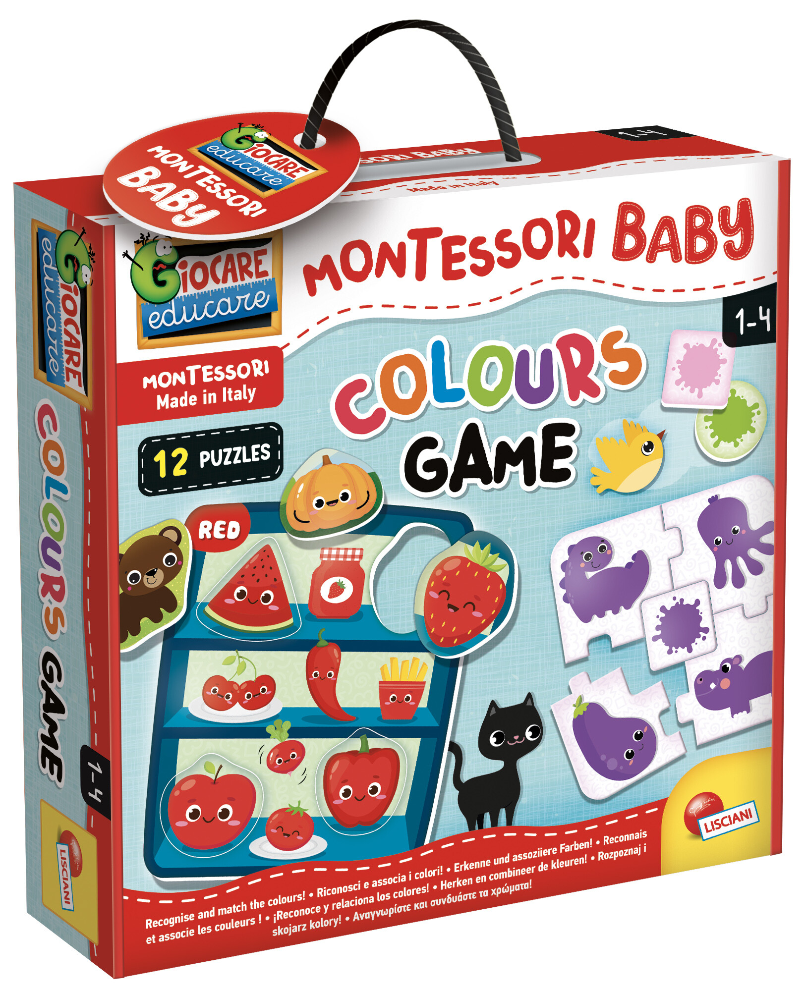 Montessori baby colour game - LISCIANI