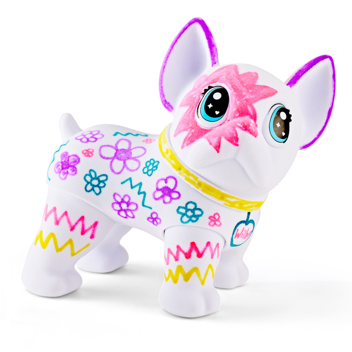 Crayola washimals jumbo pets - big wilbur il grande cagnolino da colorare lavare e ricolorare, 15cm, gioco e regalo per bambini da 3 anni - CRAYOLA