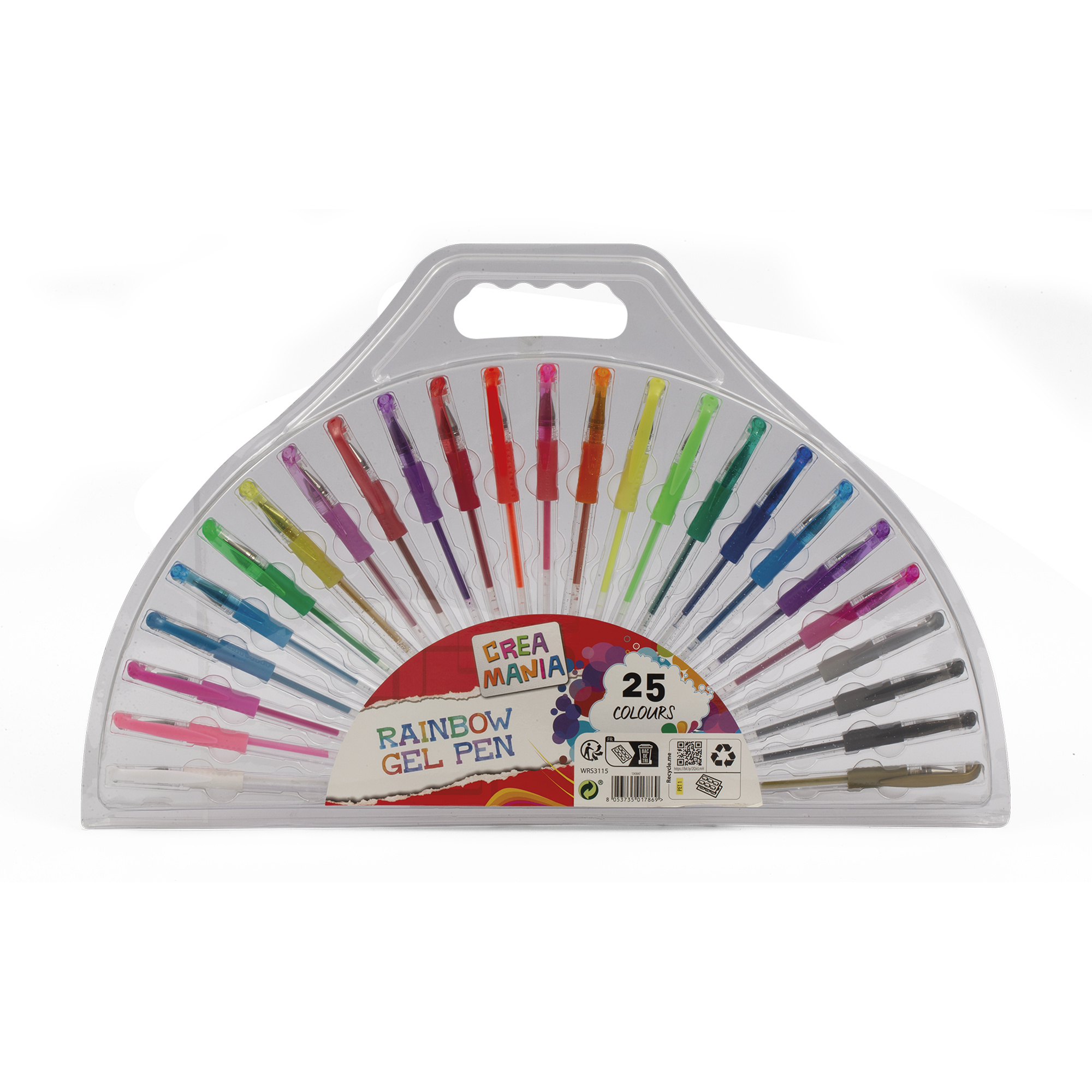Rainbow gel pens - CREA MANIA