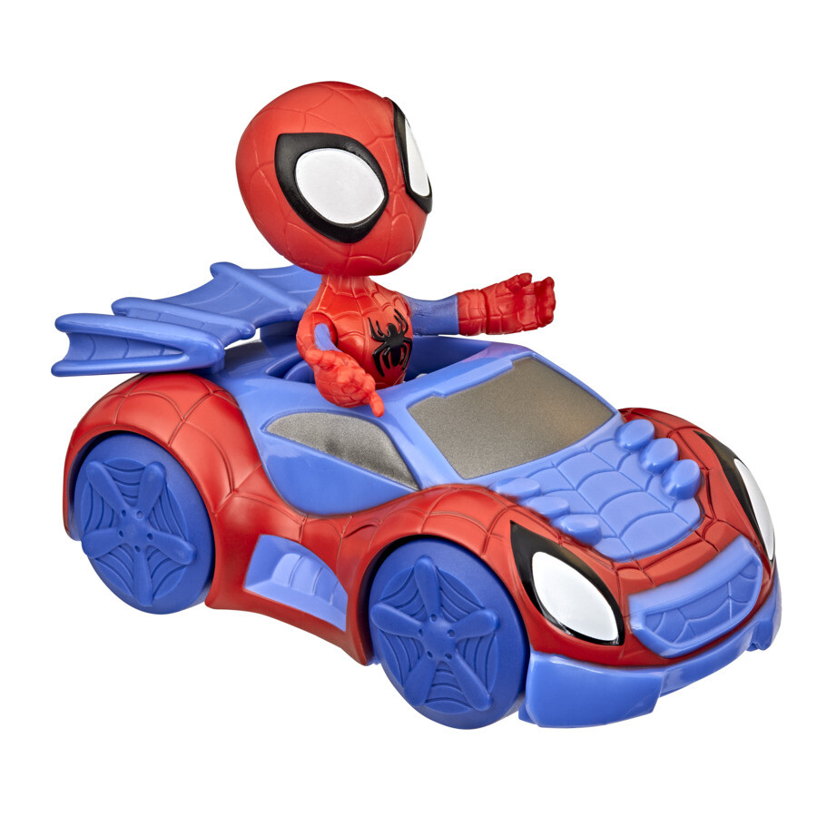 Hasbro marvel spidey e i suoi fantastici amici, action figure con vicolo, per bambini dai 3 anni in su - SPIDEY