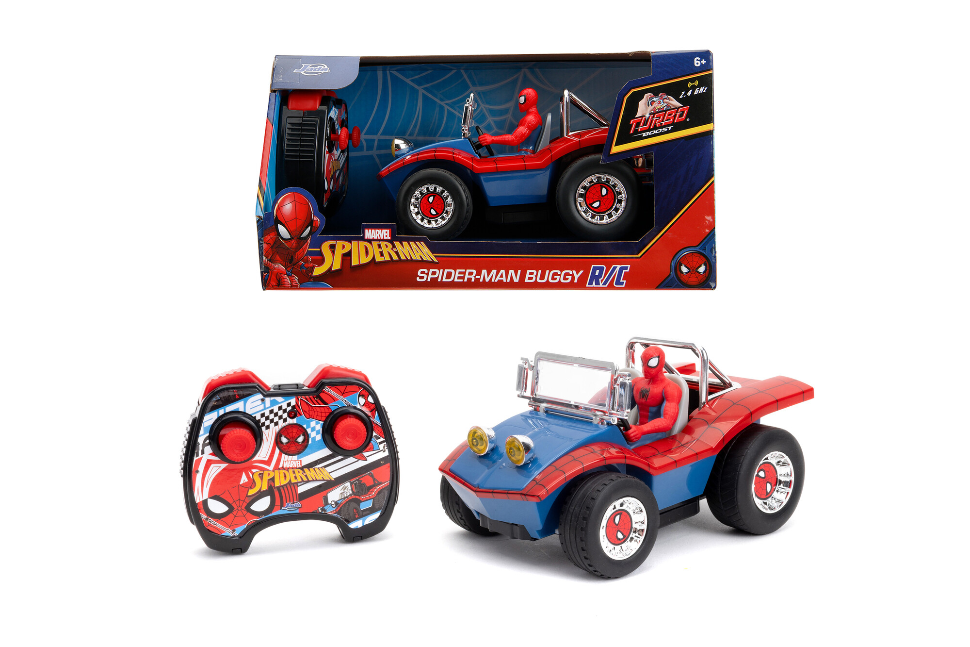 Radiocomando man buggy di spiderman in scala 1:24. - Spiderman