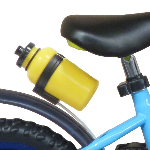 Bicicletta da 12 pollici di spidey con stabilizzatori laterali e scudo personalizzato - telaio in metallo- cerchi in plastica - freno caliper, ruota fissa - SPIDEY