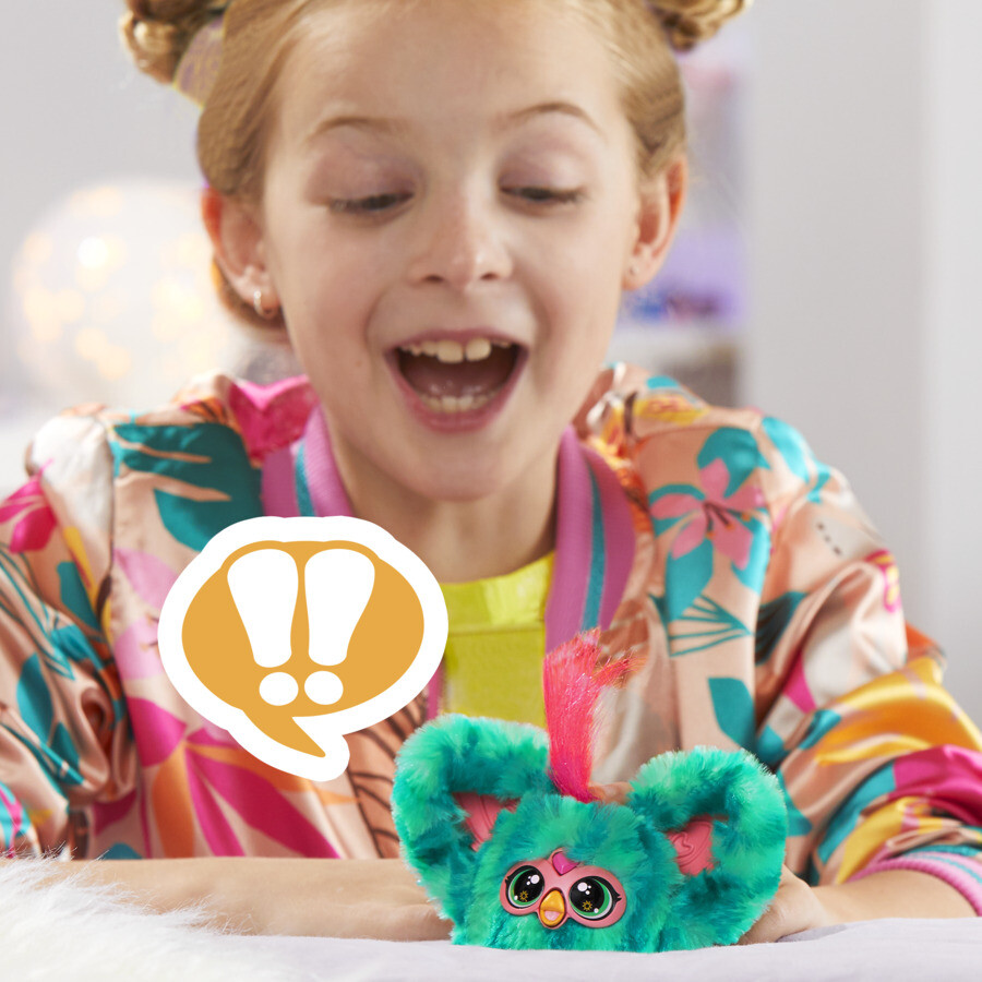 Furby furblets mello nee - peluche interattivo con suoni - adatto per bambini dai 5 anni in su - FURBY