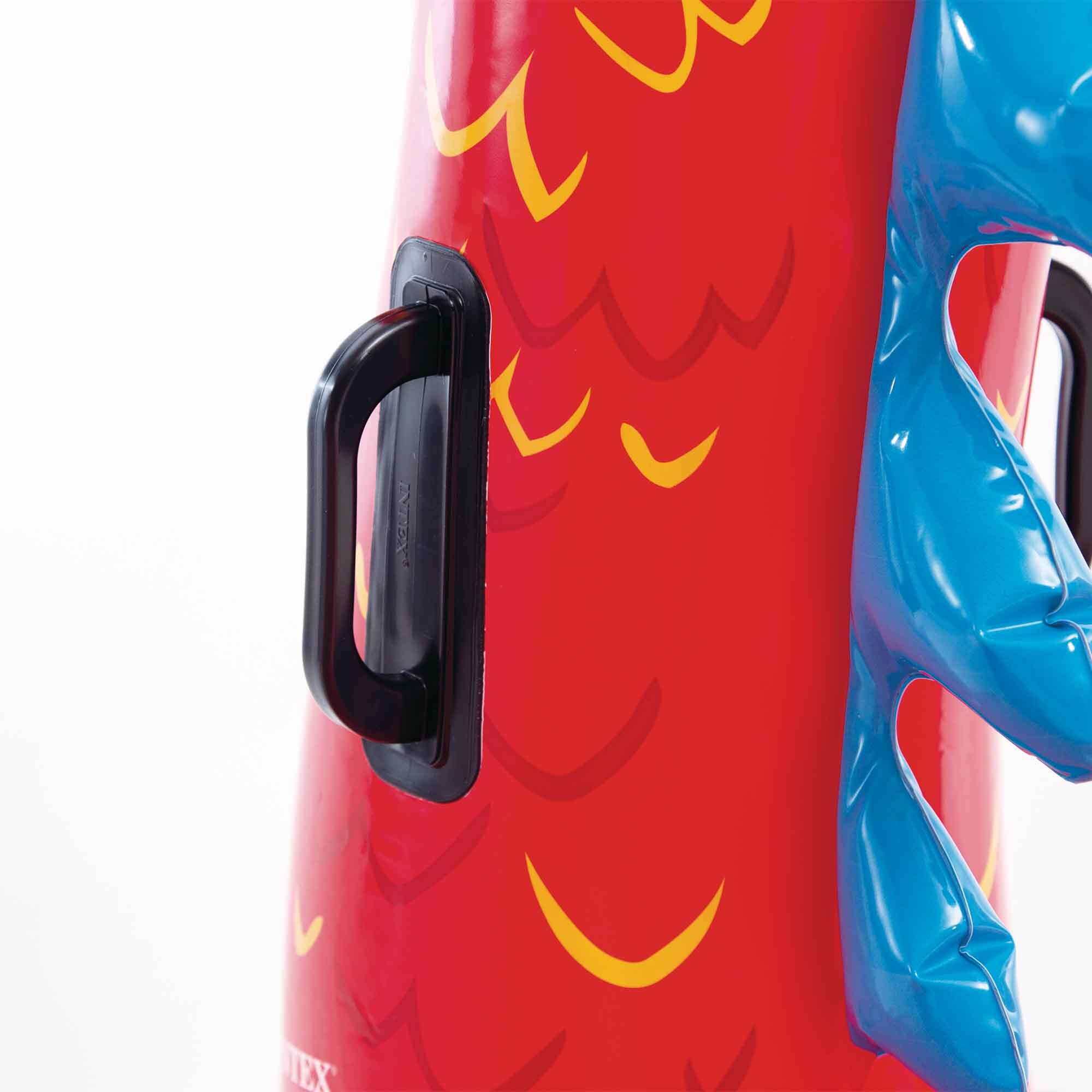 Intex - cavalcabile mare gonfiabile drago mistico, rosso, 198x173 cm - INTEX