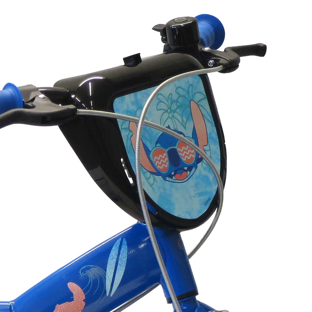 Bicicletta per bambini 16 pollici disney stitch di colore blu - Disney Stitch