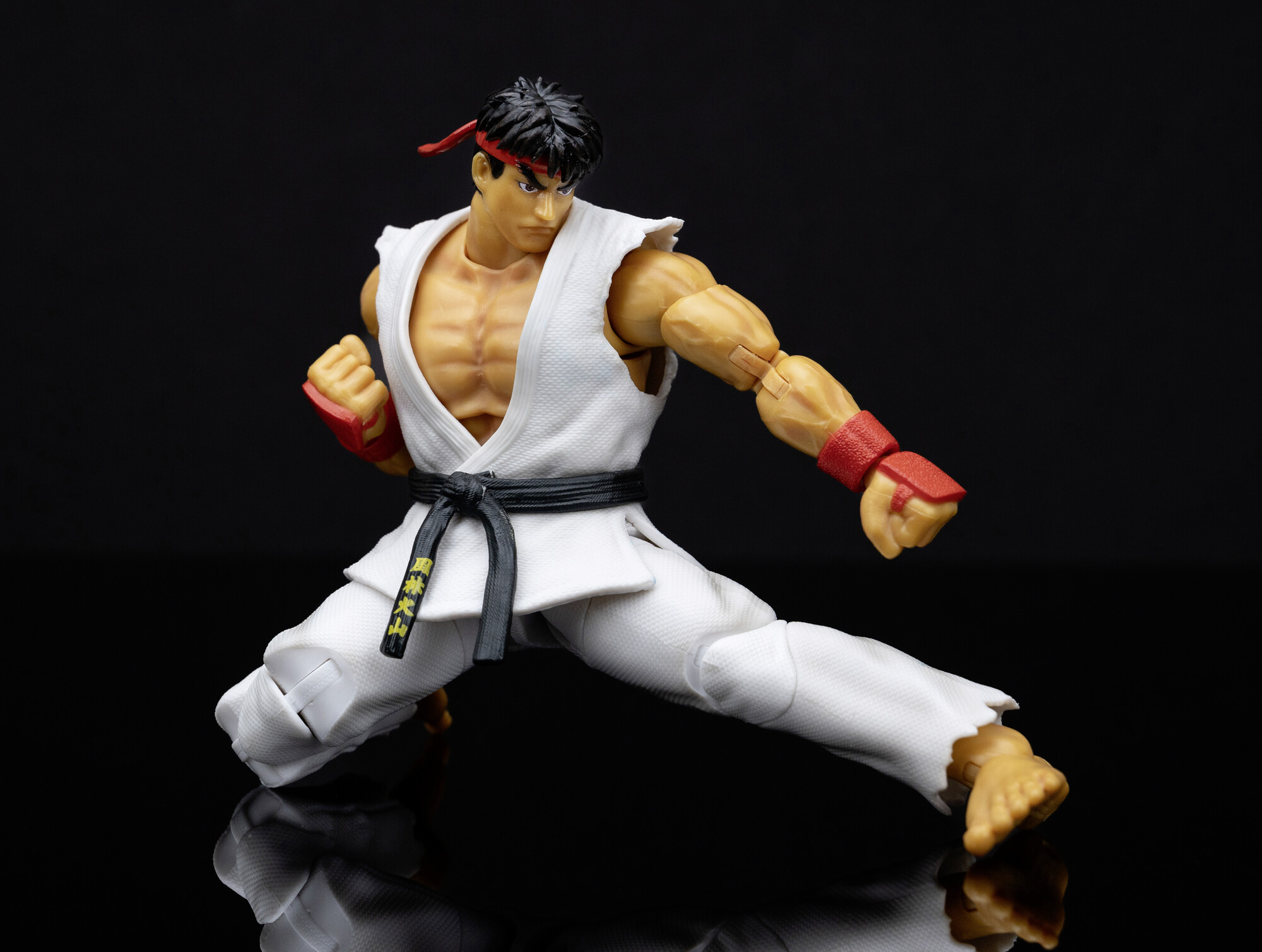 Jada toys street fighter figure ryu (6 pollici/15 cm) - action figure da collezione di street fighter 2 - 