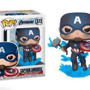 Funko pop marvel: endgame- captain america con scudo rotto - FUNKO POP!, Avengers