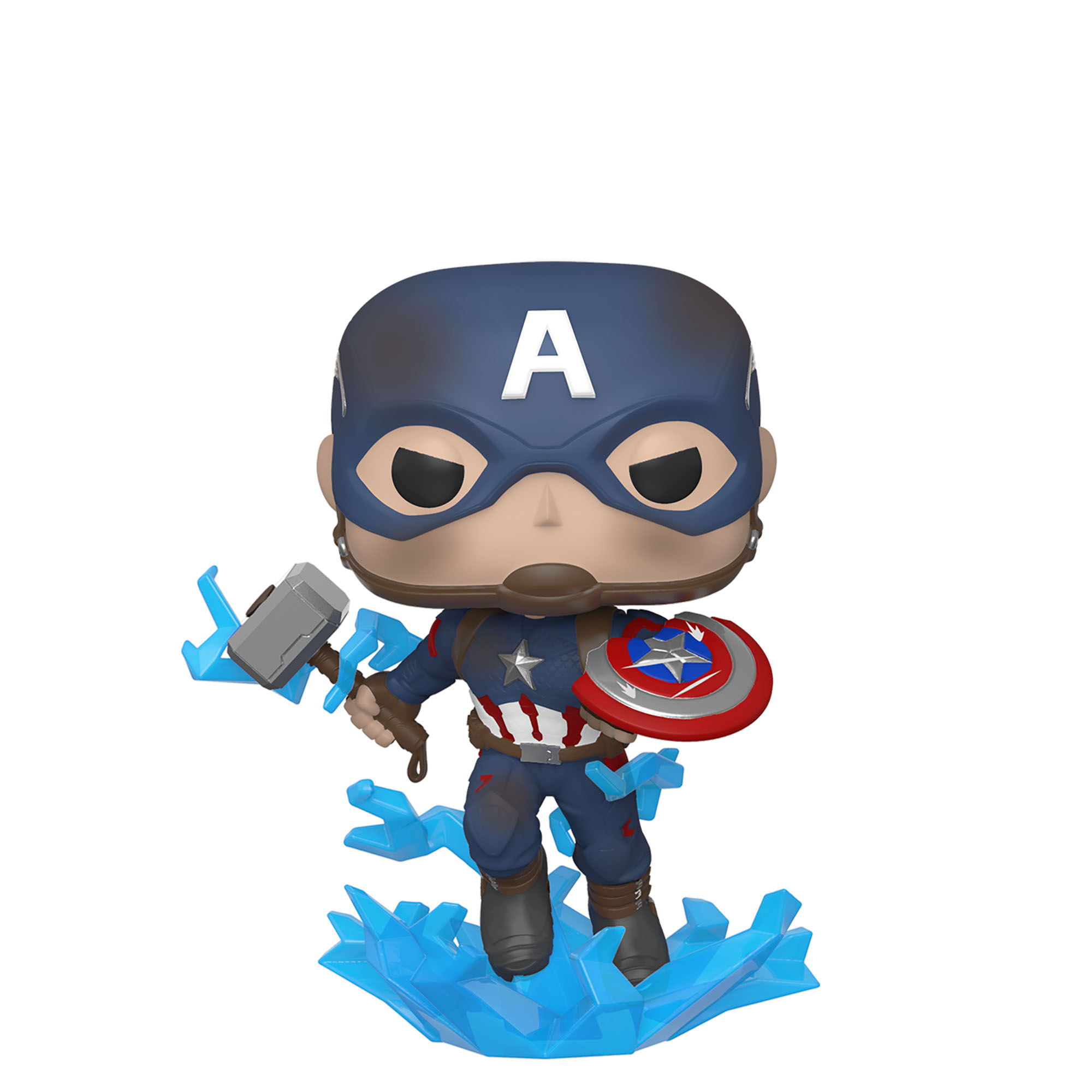 Funko pop marvel: endgame- captain america con scudo rotto - Avengers