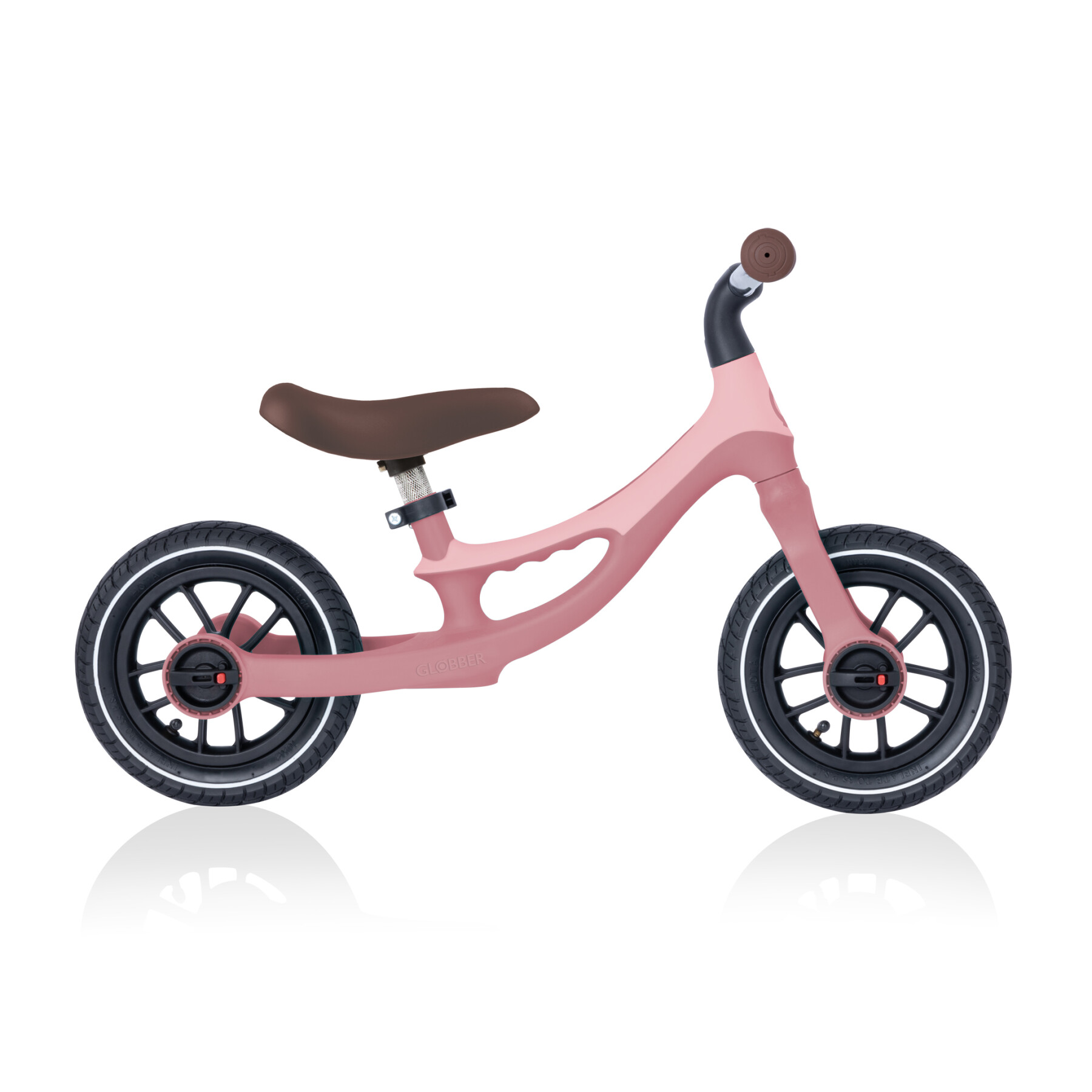 Go bike elite air - regolabile rosa pastello - perfetto per bambini 3- 5 anni - GLOBBER
