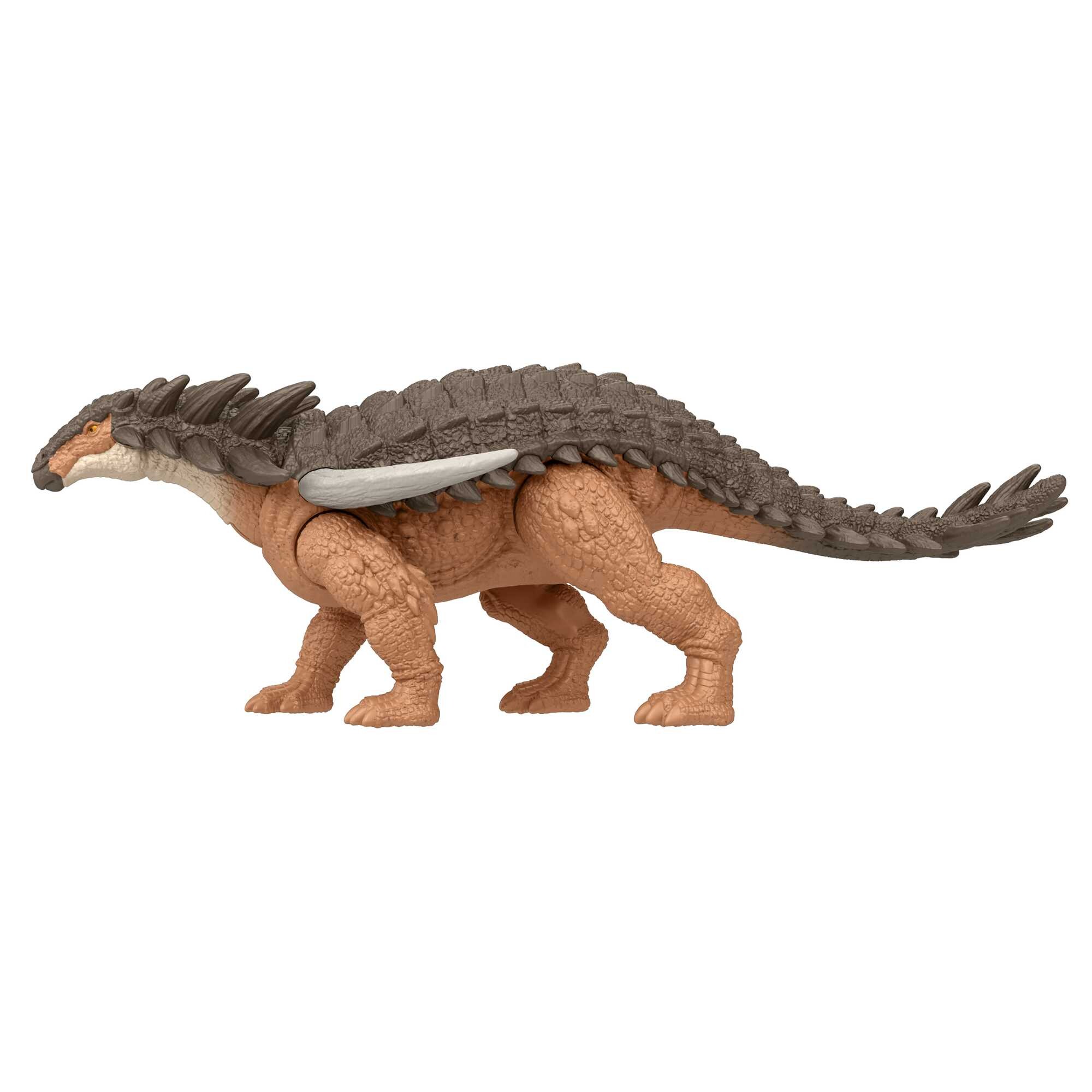 Jurassic world pericolo giurassico - borealopelta, dinosauro snodato con design autentico, specie di medie dimensioni lungo 18 cm e alto 7+ cm - Jurassic World