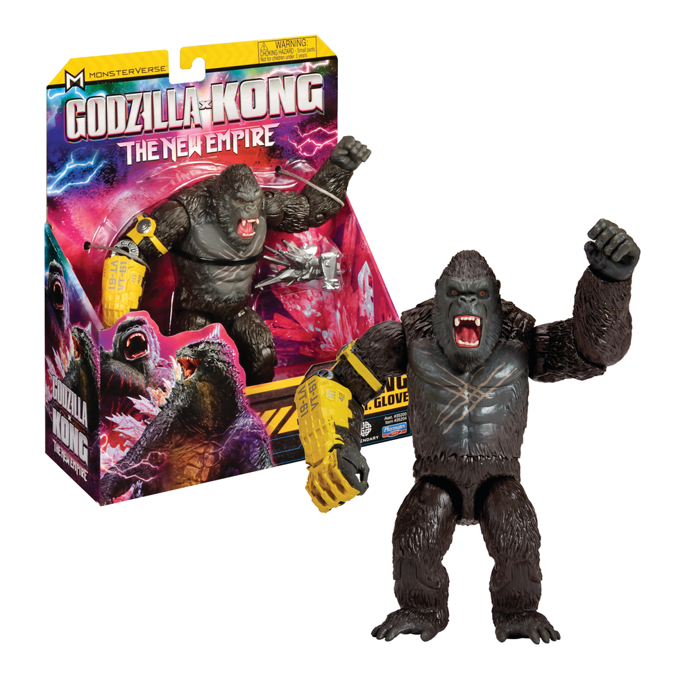 Godzilla x kong - personaggio base -  kong - giochi preziosi - GIOCHI PREZIOSI, Godzilla