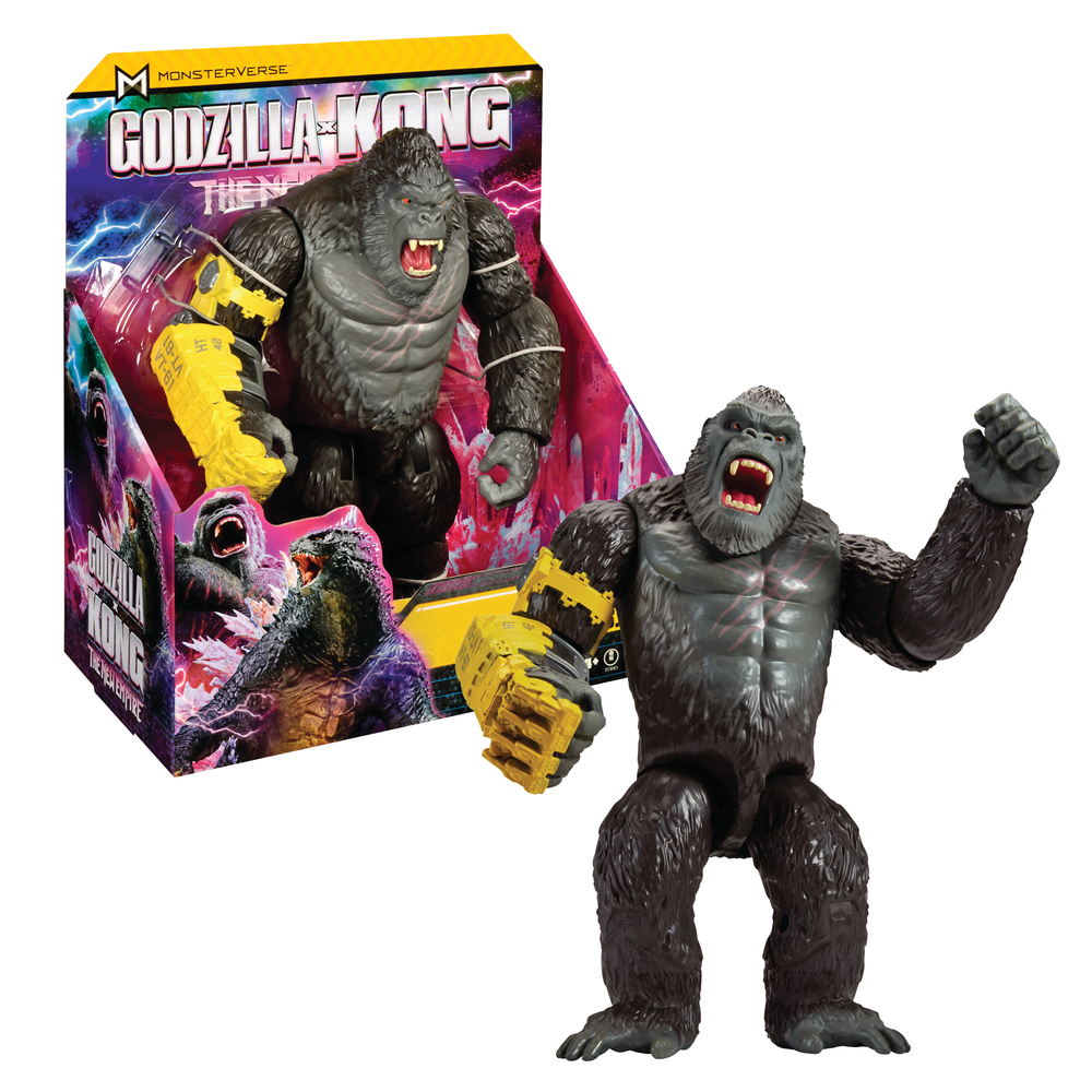 Godzilla x kong - kong gigante 30cm - giochi preziosi - GIOCHI PREZIOSI, Godzilla