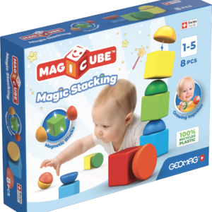 Geomag magicube magic blocks stacking - 8 pezzi - 100% recycled - Geomag
