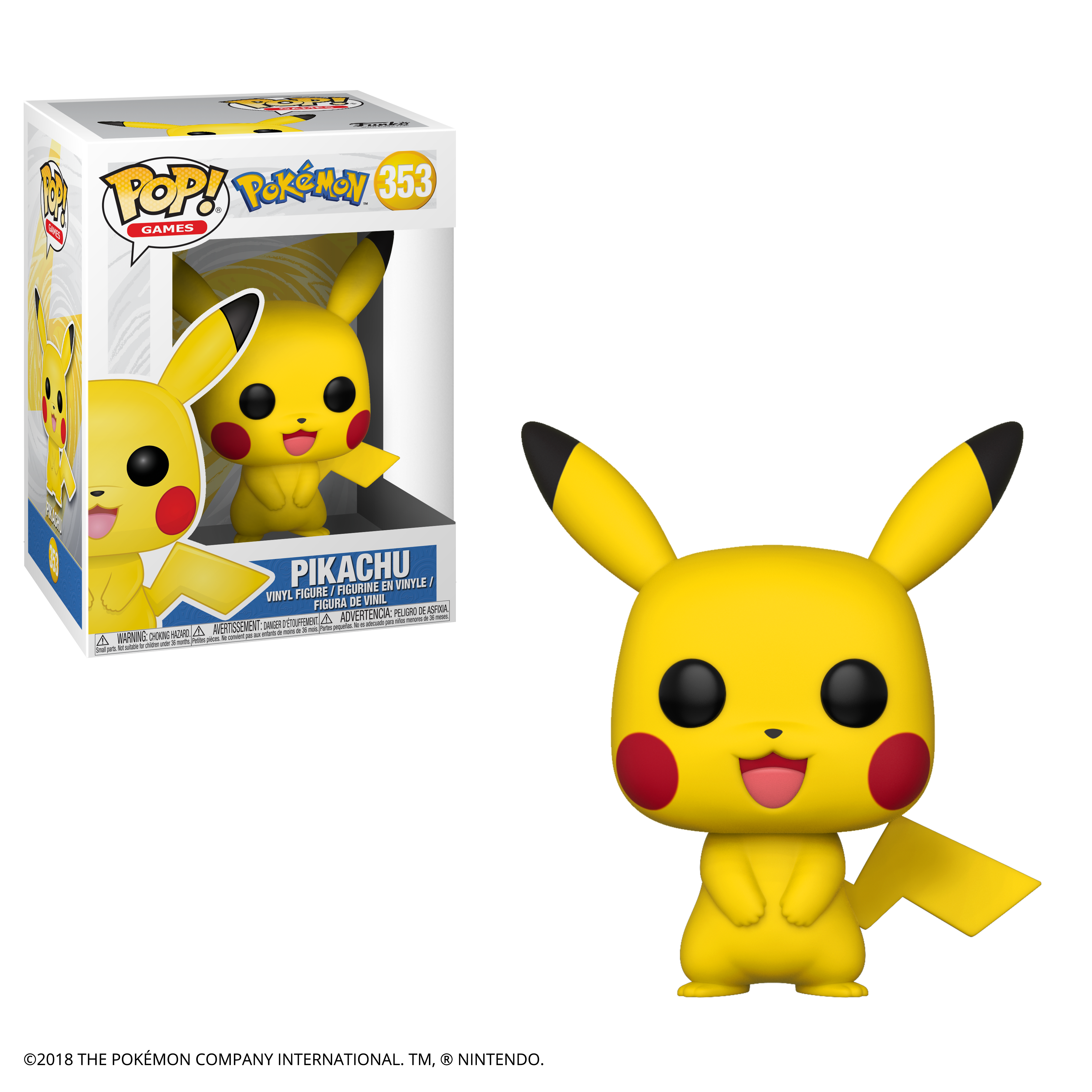 Pop games: pokemon s1- pikachu - POKEMON
