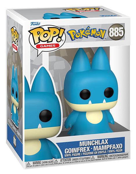 Funko pop pokemon munchlax 885 - FUNKO POP!, POKEMON