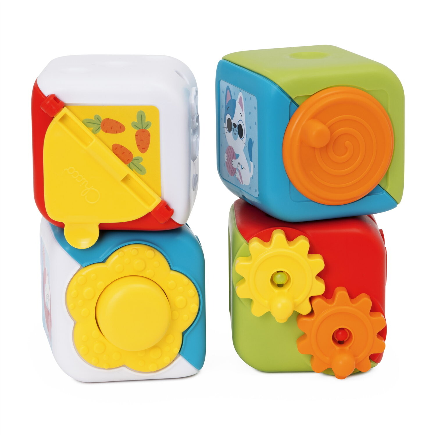 Chicco - cubi multiattività 2in1, smart2play, 10-36m - Chicco