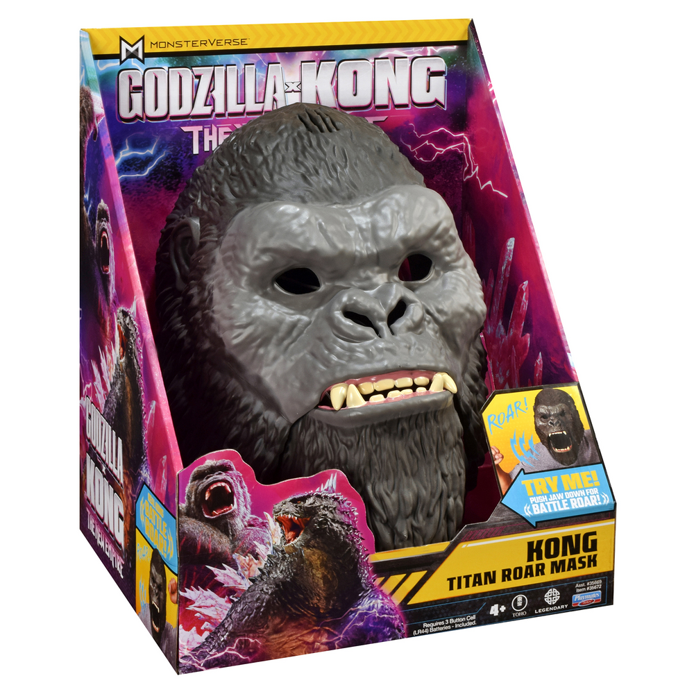 Godzilla x kong maschera king kong - GIOCHI PREZIOSI, Godzilla