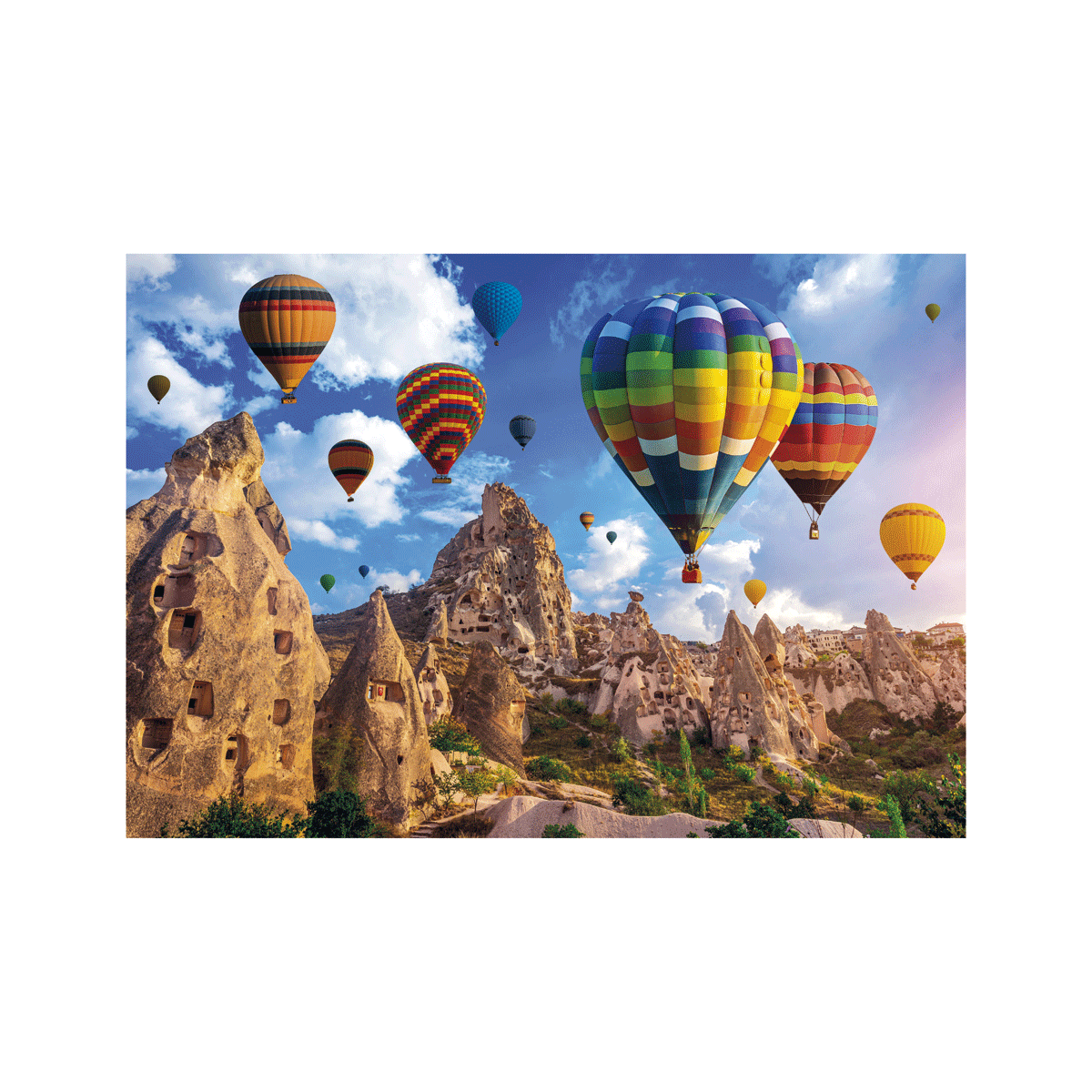 Clementoni - puzzle balloons in cappadocia - 1000 pezzi, 39825 - CLEMENTONI