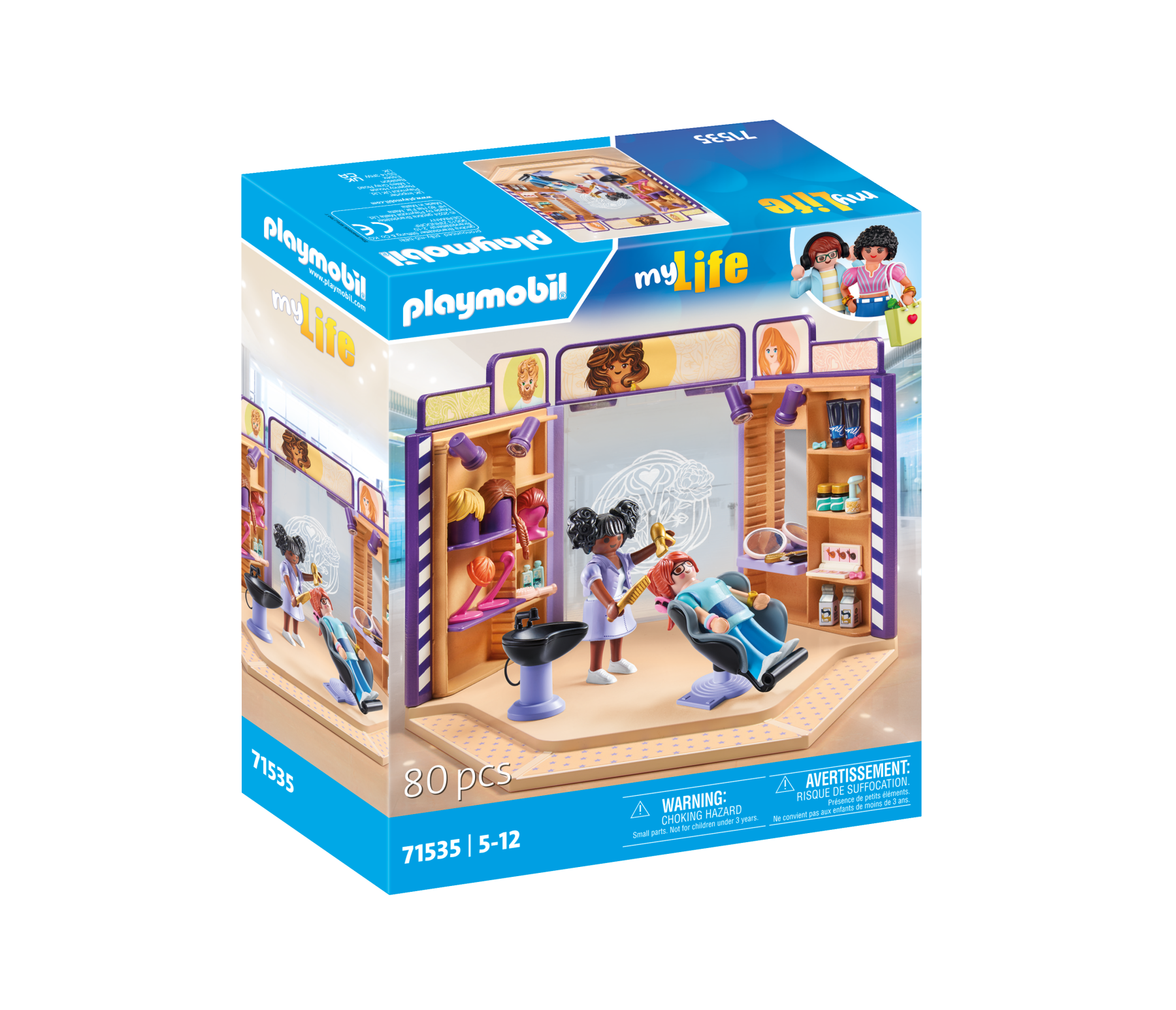 Playmobil my life 71535 parrucchiera per bambini dai 5 anni - Playmobil