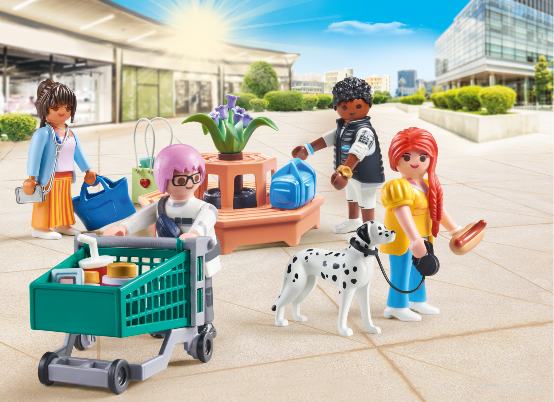 Playmobil my figures 71541 shopping per bambini dai 5 anni - Playmobil