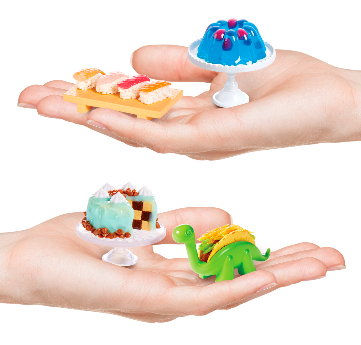 Mga - diner serie 3 - mini oggetti da collezione in una confezione misteriosa - gioco in resina fai-da-te - repliche di cibi, non commestibili - 