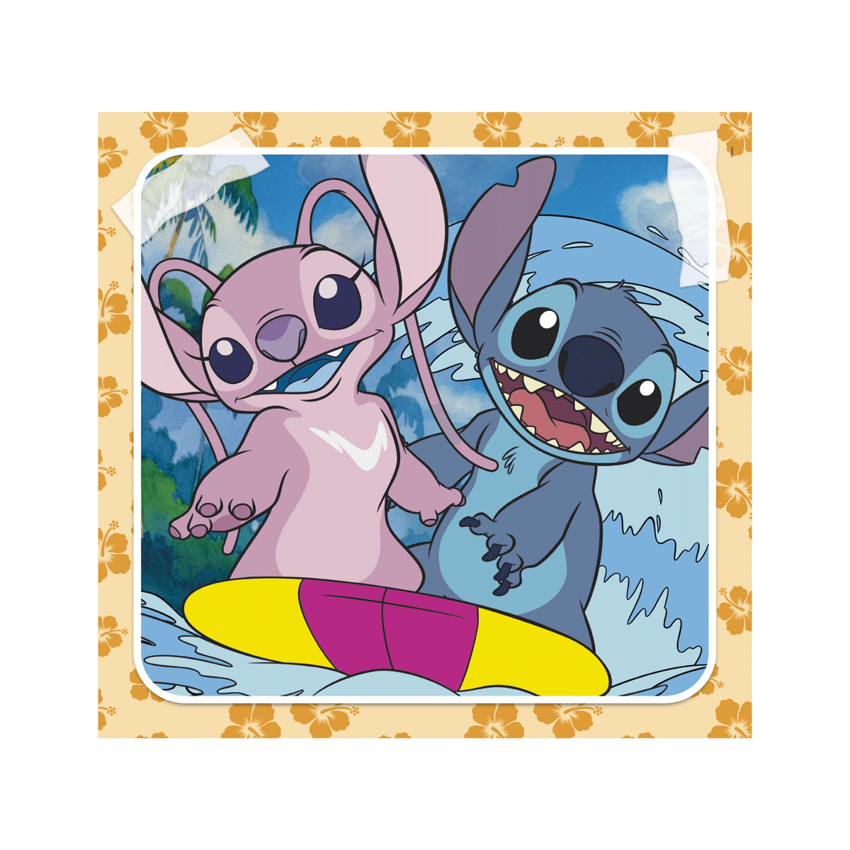 Clementoni - supercolor puzzle disney stitch - 3x48 pezzi, 25321 - CLEMENTONI