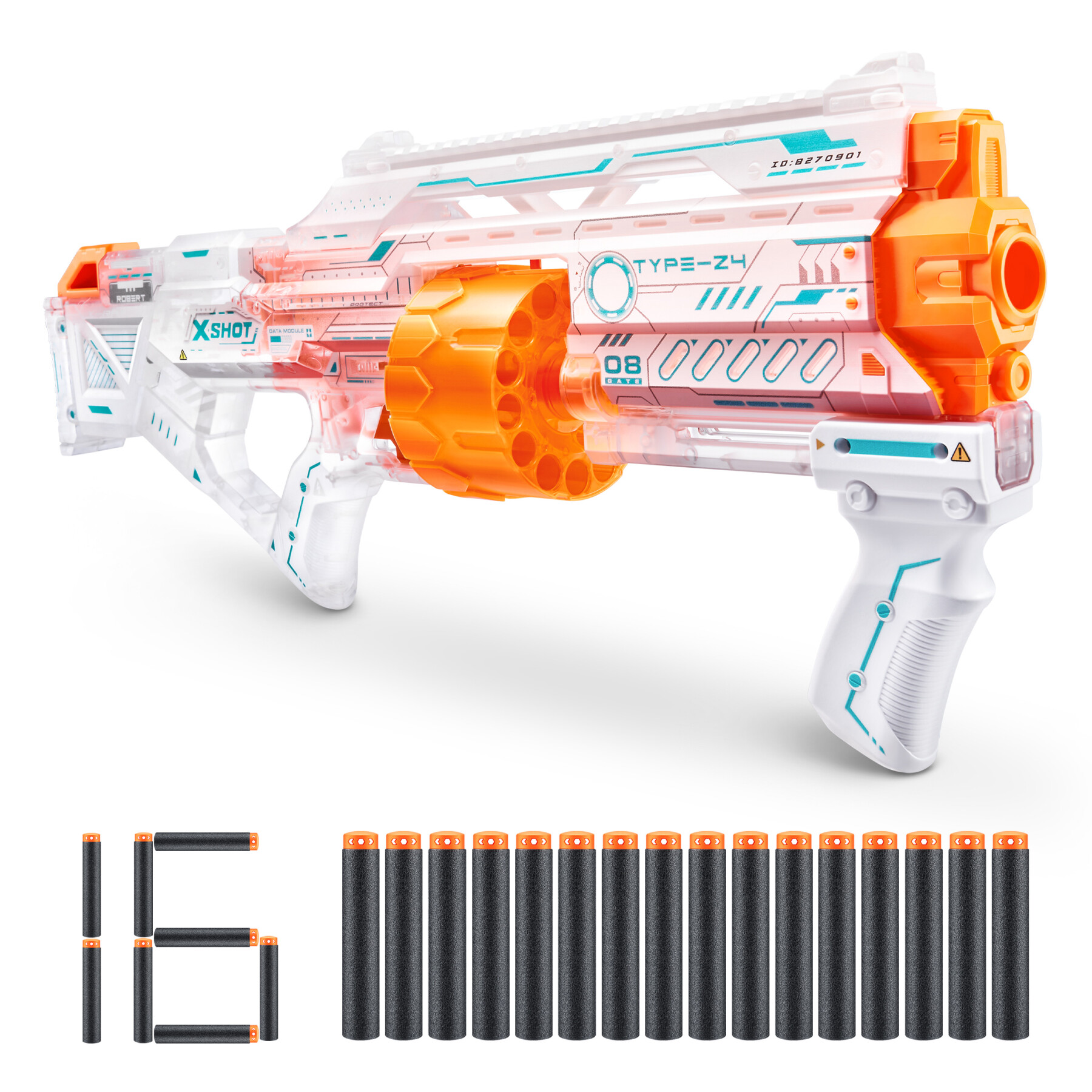 Xshot skins last stand blaster - specter skin (16 darts) da zuru - 