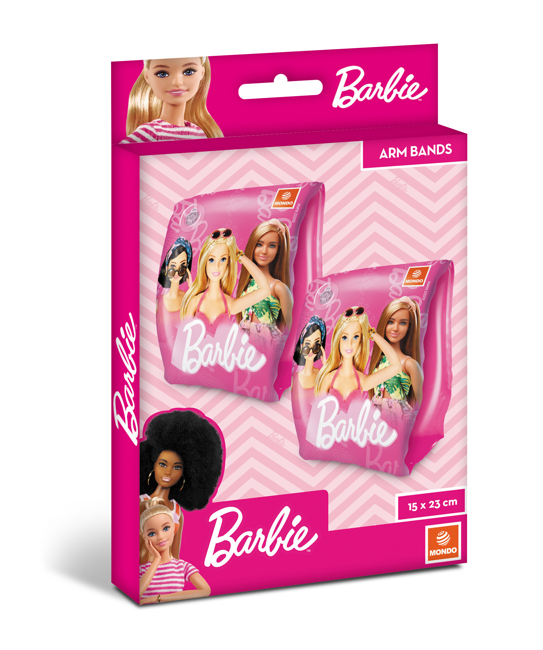 Barbie arm bands - braccioli di sicurezza per bambini - materiale pvc - adatti a bambini da 2 a 6 anni con peso 6-20 kg - Barbie