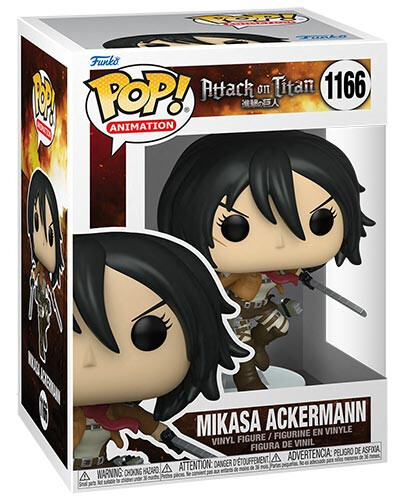 Funko pop attack on titan mikasa ackerman 1166 - FUNKO POP!