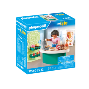 Playmobil my life 71540 chiosco dei dolci per bambini dai 5 anni - Playmobil