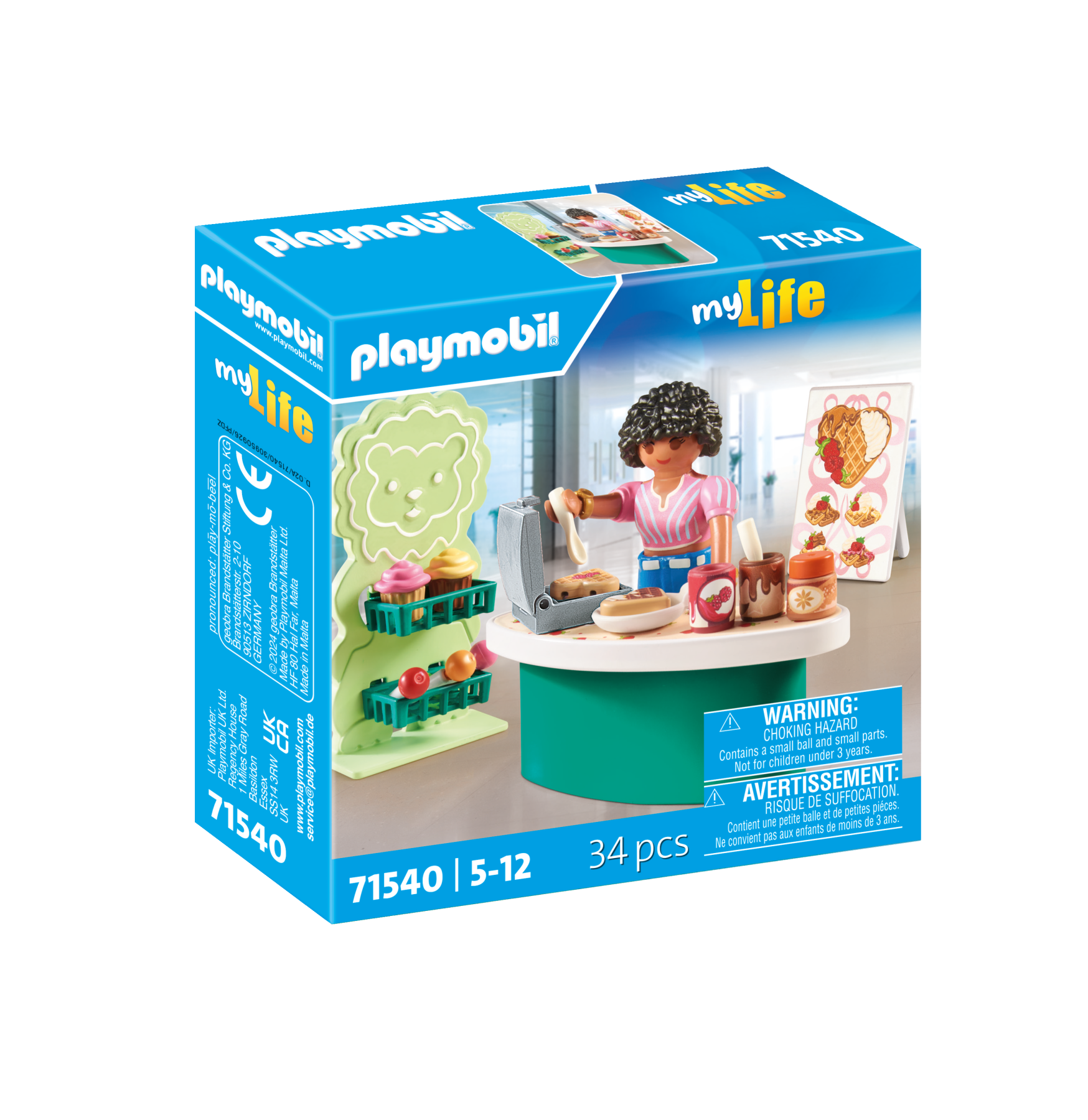 Playmobil my life 71540 chiosco dei dolci per bambini dai 5 anni - Playmobil