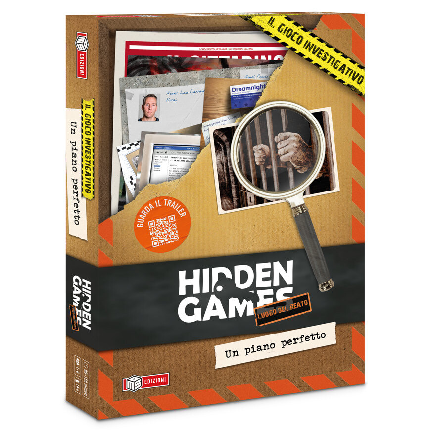 Hidden games - luogo del reato - un piano perfeto - ms edizioni - 